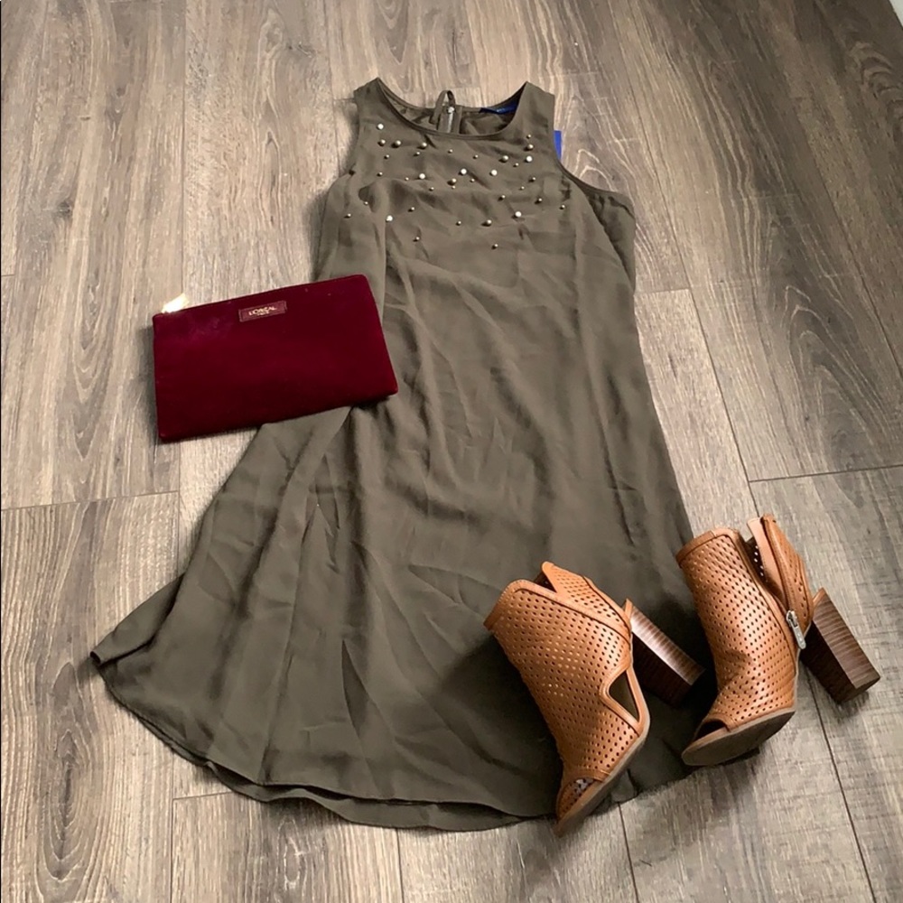 Apt. 9 army green dress